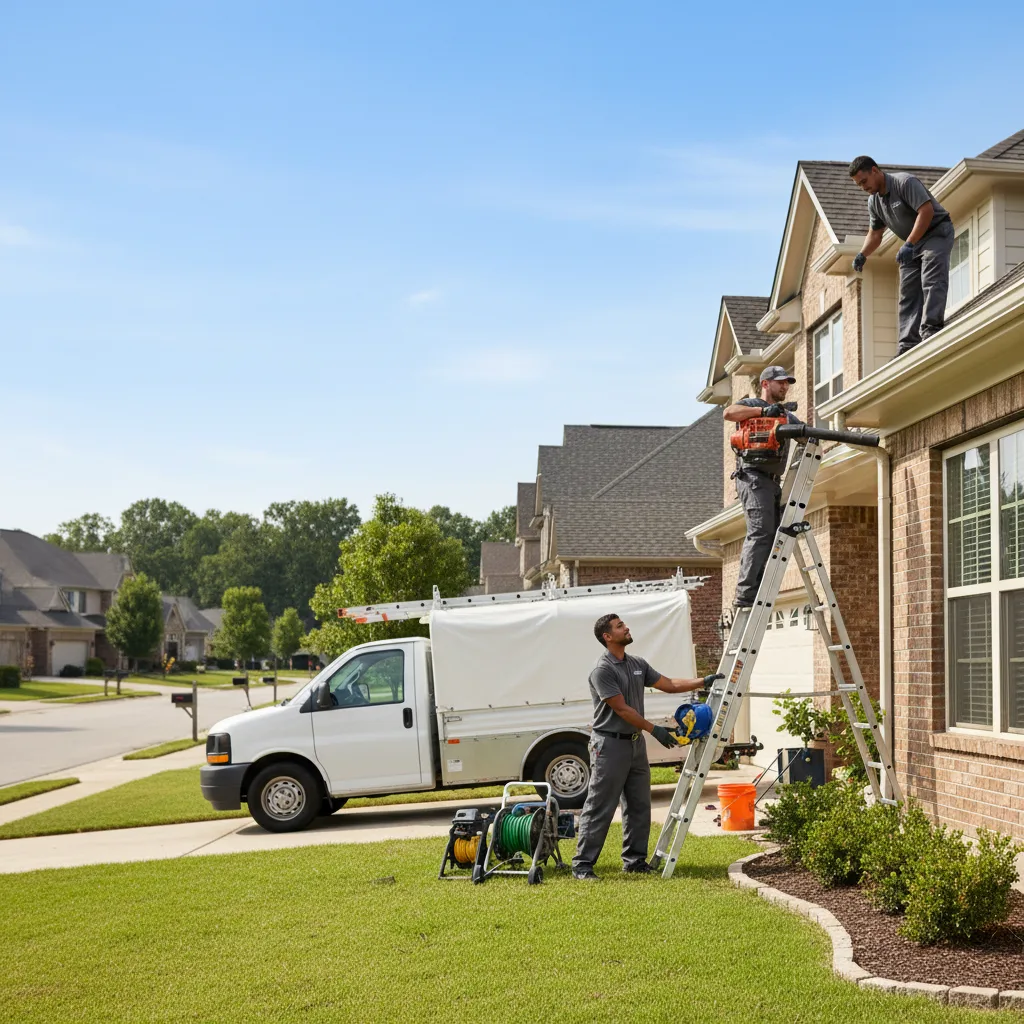 Home Gutter Service in Houlka, MS near me